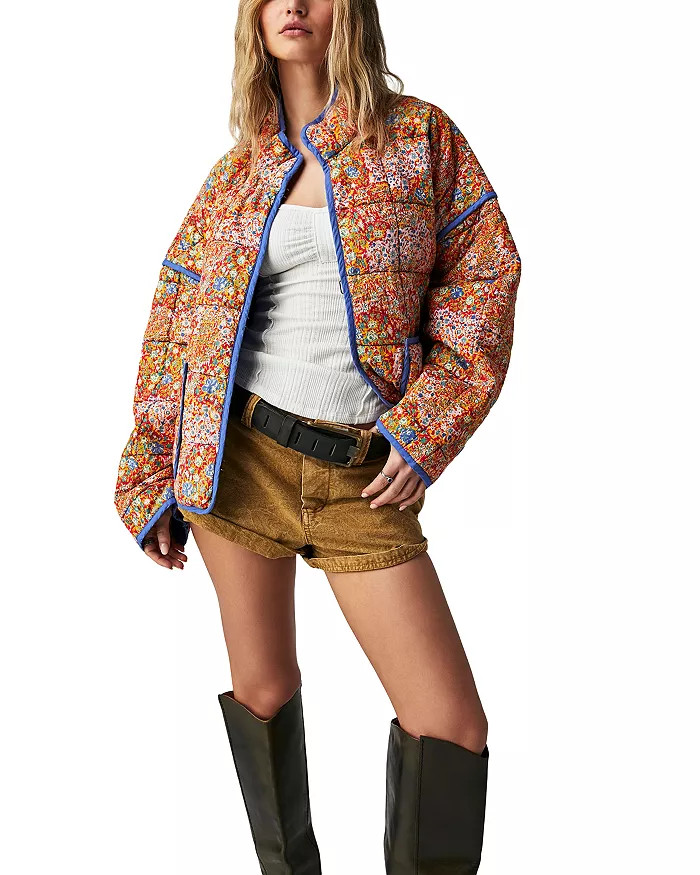 Chloe Quilted Floral Jacket | Bloomingdale's (US)