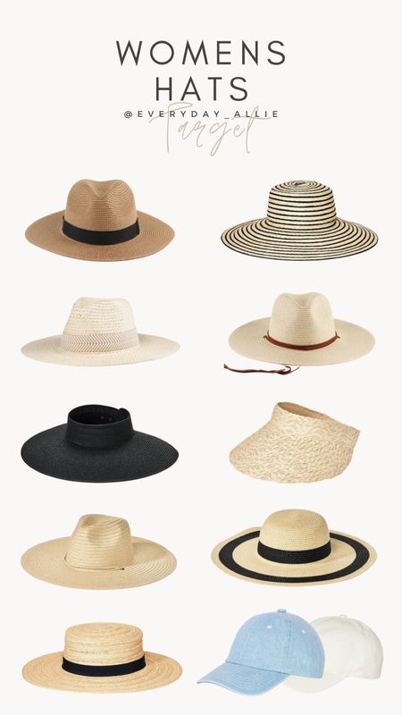 Women’s sun hats at Target.

#beach #sundayfunday #targetfinds #womenshat #sunhat #swim

#LTKswim #LTKstyletip #LTKfindsunder100