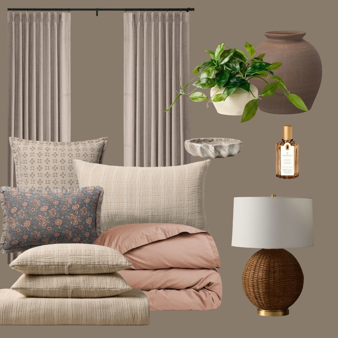 Cozy bedroom refresh 
Bedding, lamps, curtains

#LTKHome