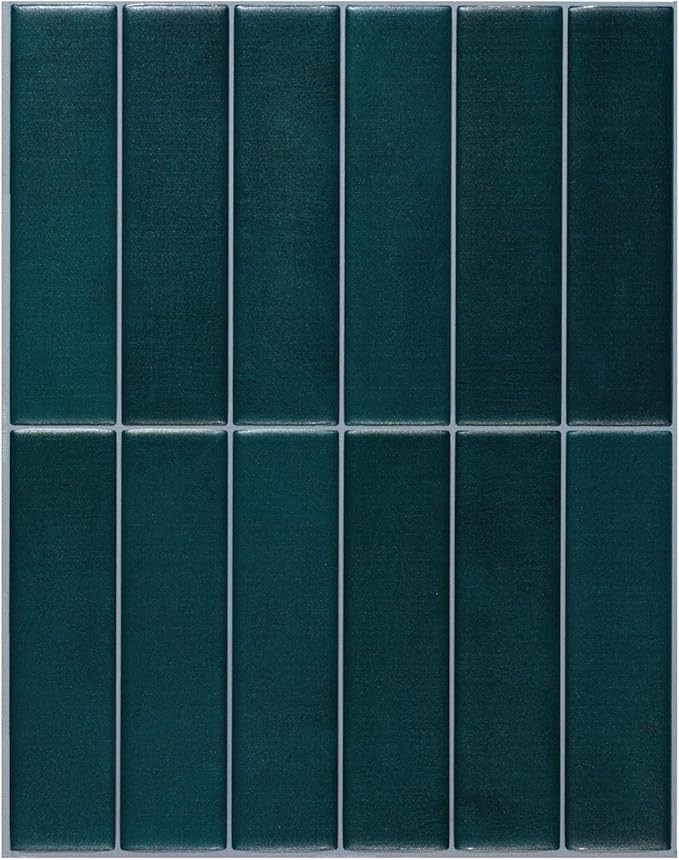 SMART TILES Peel and Stick Backsplash - 5 Sheets of 11.87" x 9" - 3D Adhesive Peel and Stick Tile... | Amazon (US)