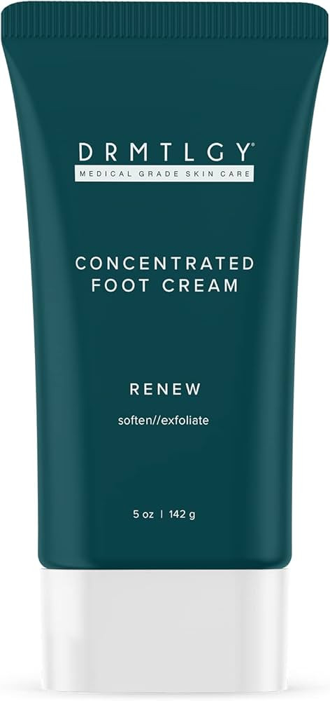 DRMTLGY Concentrated Foot Cream for Dry Cracked Heels - Heel Cream & Foot Lotion for Dry Cracked ... | Amazon (US)
