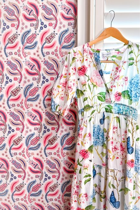 The perfect summer dress for the season by Shop Navy Bleu and Mer Hanson. The floral print dress is darling!

#LTKFindsUnder100 #LTKStyleTip #LTKSeasonal
