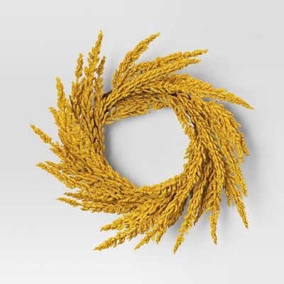 Goldenrod Wreath - Threshold™ | Target