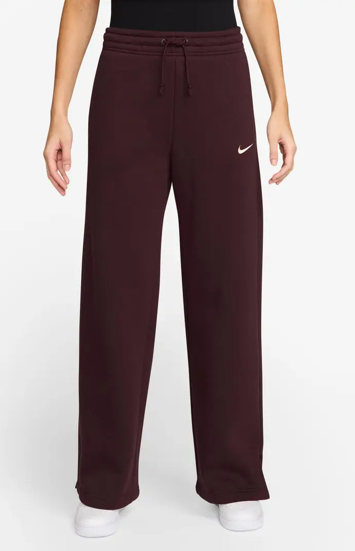 Nike Sportswear Phoenix High Waist Wide Leg Sweatpants | Nordstrom | Nordstrom