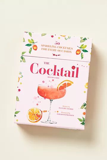 The Cocktail Deck of Cards | Anthropologie (US)