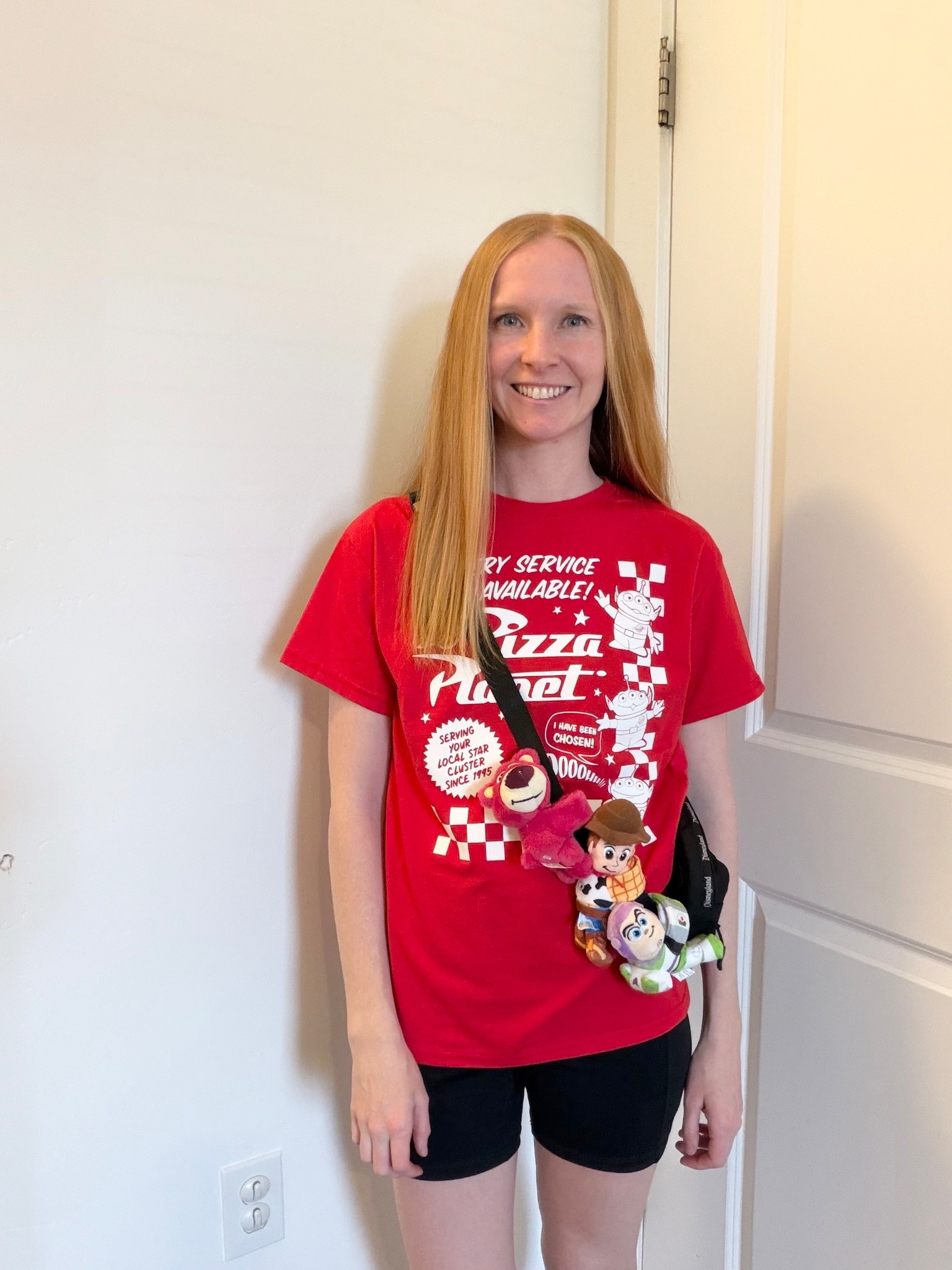 My Toy Story outfit with a Pizza Planet shirt from Target and Toy Story Cutie Cuffs! I got Lotso, Woody, and Buzz Lightyear  

#LTKootd #LTKTravel #LTKgrwm