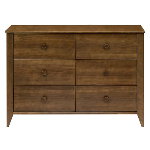 Babyletto Sprout 6-Drawer Double Dresser in Natural Walnut, Greenguard Gold Certified | Amazon (US)
