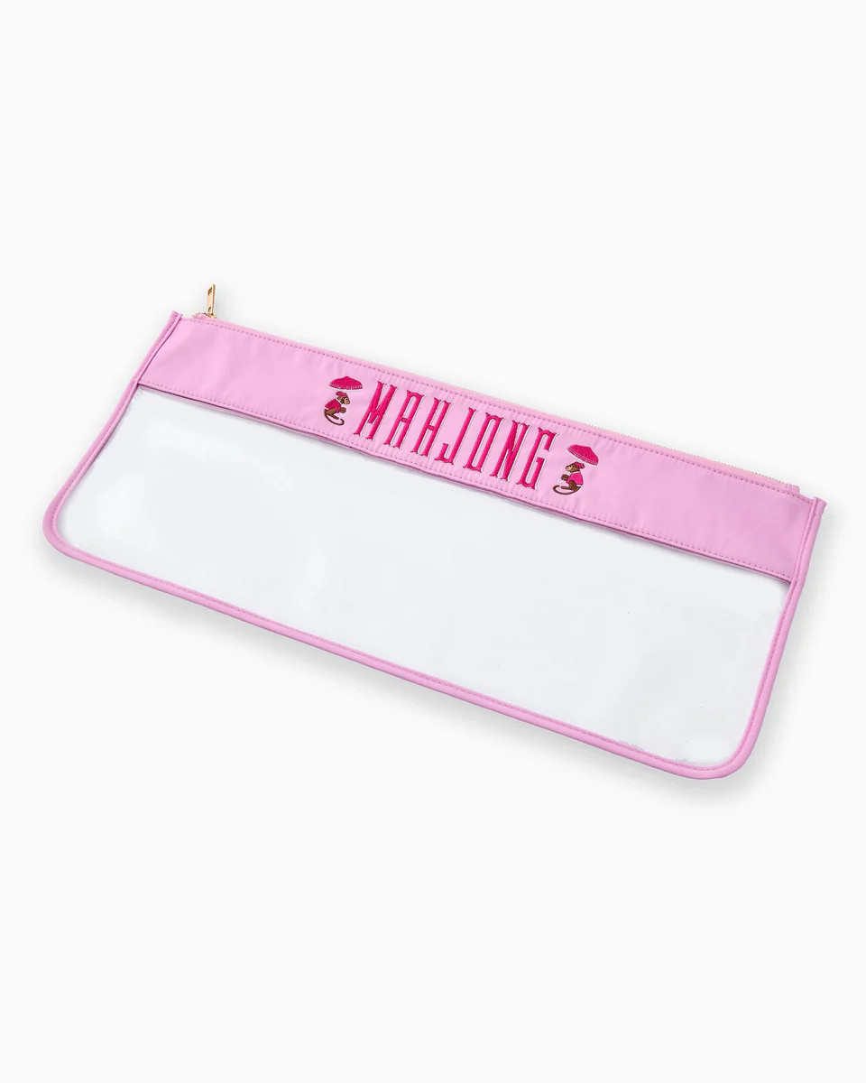 Oh My Mahjong - Cotton Candy Monkey Mahjong Bag | Jones & Daughters