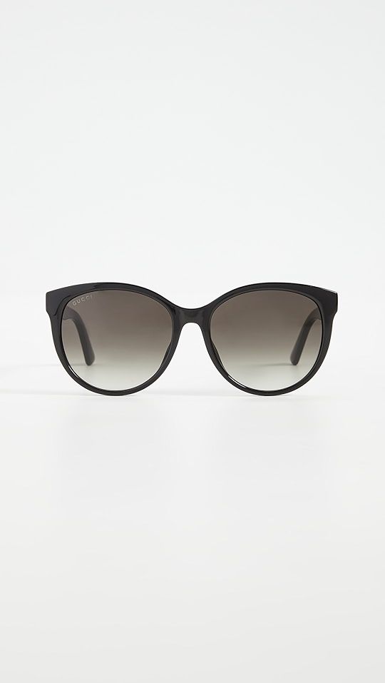 Gucci Logo Soft Cat Eye Sunglasses | SHOPBOP | Shopbop