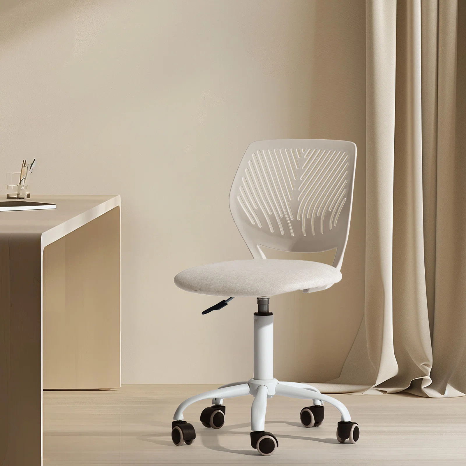 Elkland 360° Swivel Mesh Fabric Writing Office Task Chair with Height Adjustable for Teenager | Wayfair North America