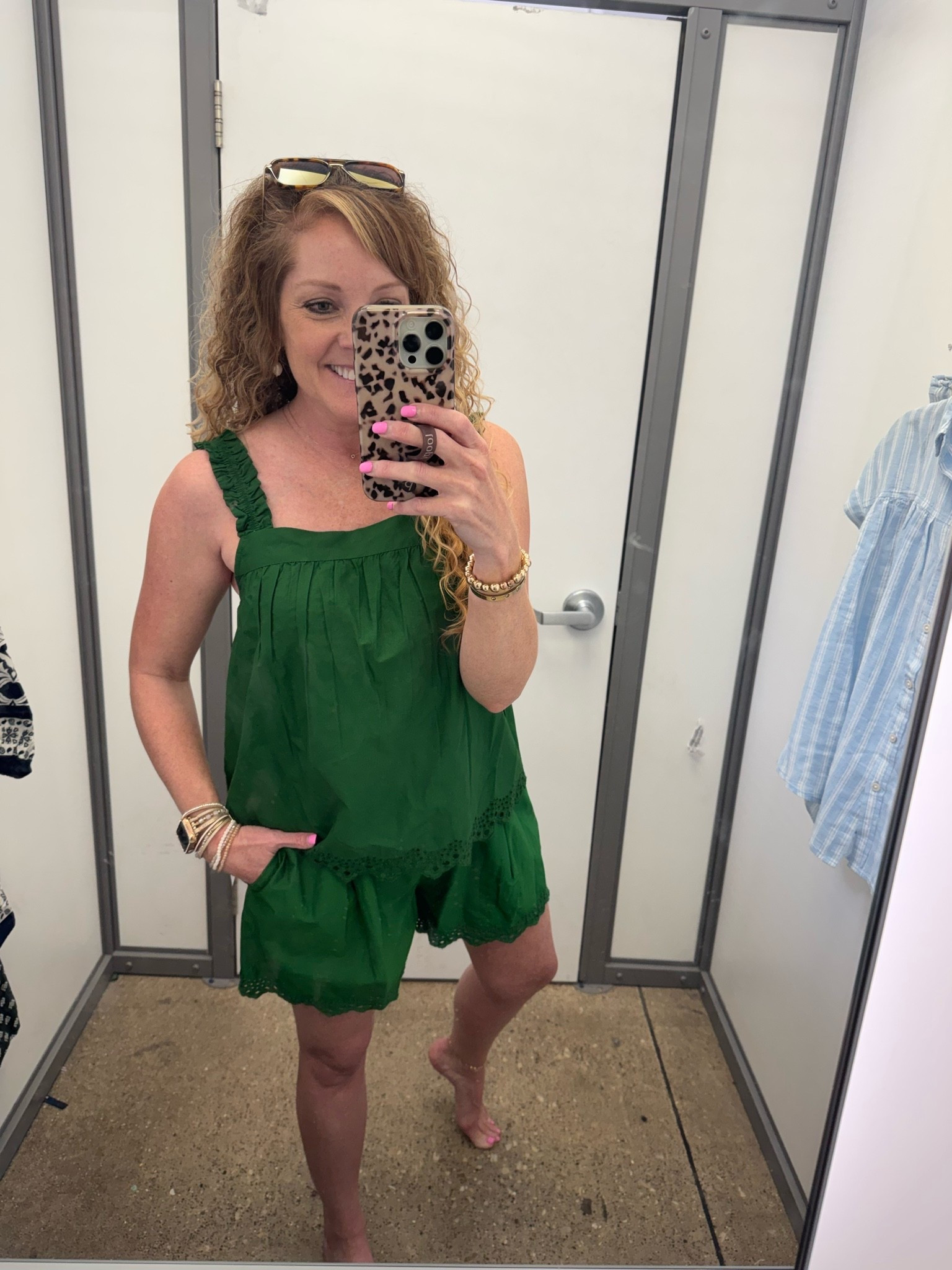 Walmart summer outfit ☀️ wearing small in both. TTS 

Time and Tru Women's Eyelet Embroidery Trim Tank Top, Sizes XS-XXXL / beach vacation outfit 2026 / summer outfit / Time and Tru Women's Eyelet Trim Shorts, Sizes XS-XXXL

#LTKootd #LTKSeasonal #LTKTravel