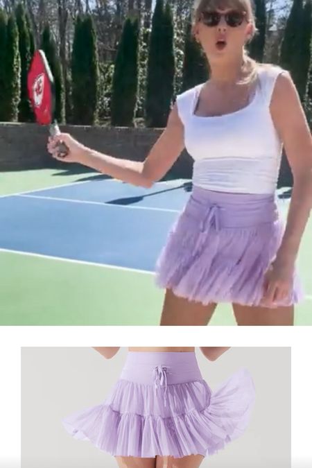 Taylor Swift purple skirt / lavender skort from Fortnight challenge video / YouTube short 




athleisure // preppy activewear // spring activewear // swiftie apparel // eras tour outfits 

#LTKSeasonal #LTKfindsunder100 #LTKActive