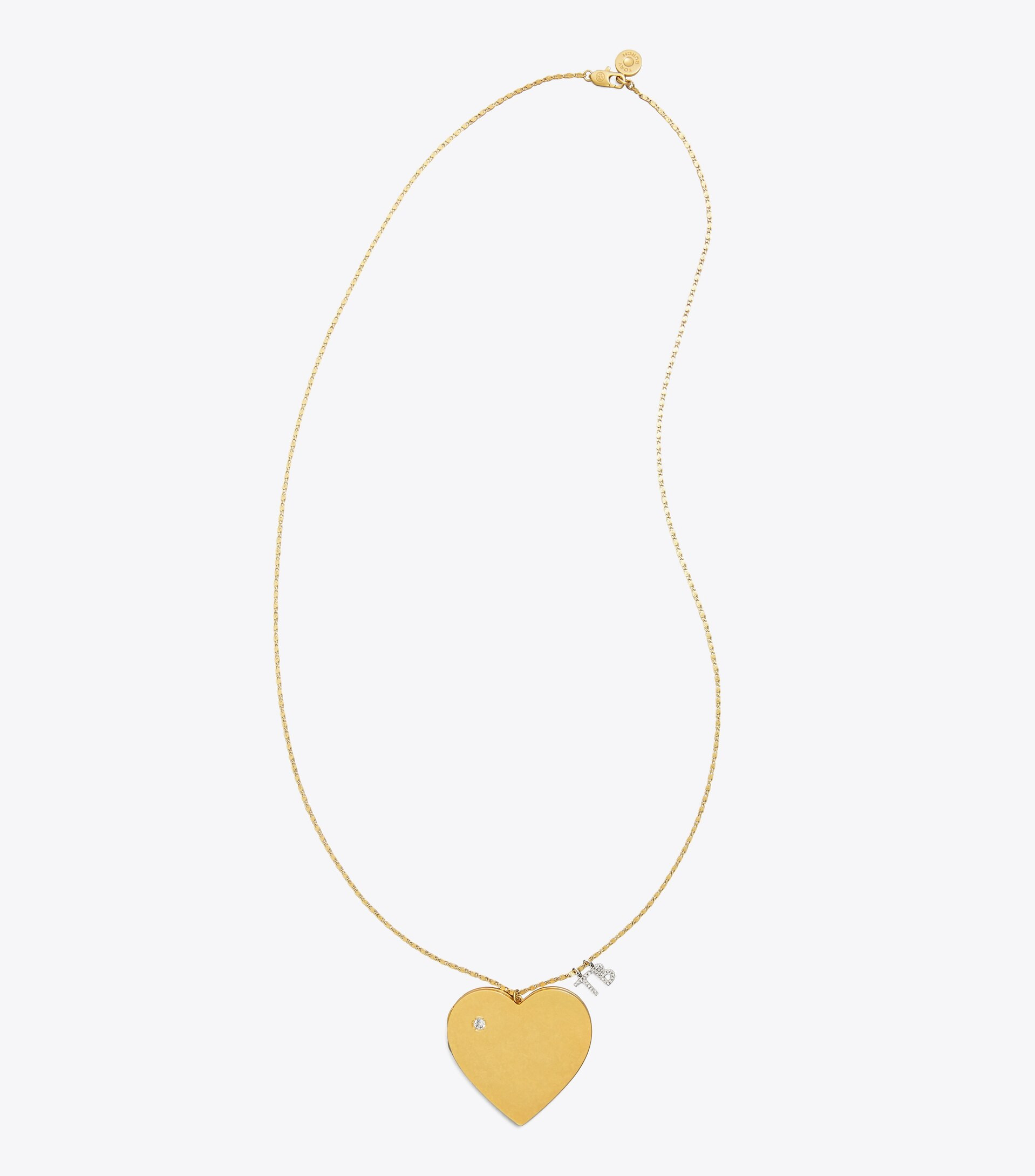 Heart Locket Pendant Necklace | Tory Burch (US)