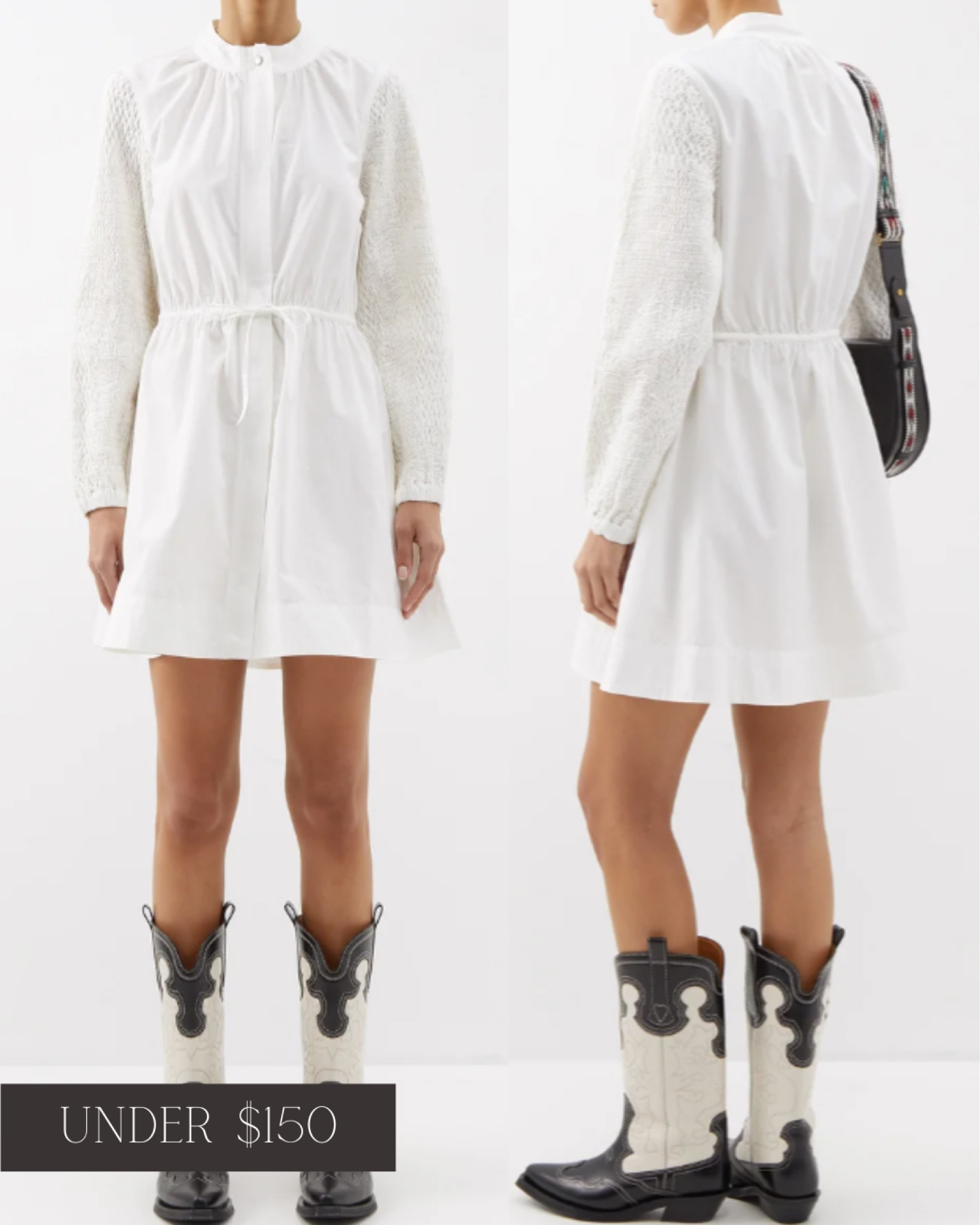 Your go-to transitional dress. Great for various seasons. 

Love the smocked sleeve detail. Under $150  

#LTKstyletip #LTKSeasonal #LTKSale