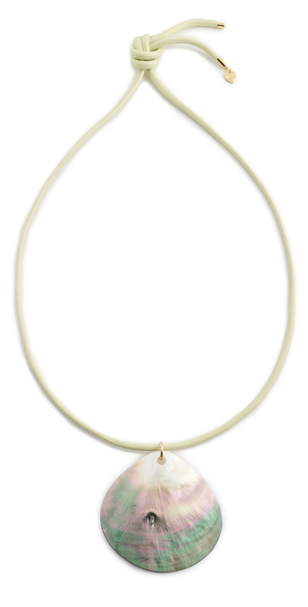HART Mother of Pearl Cord Necklace Green/Pearl One Size | Shopbop