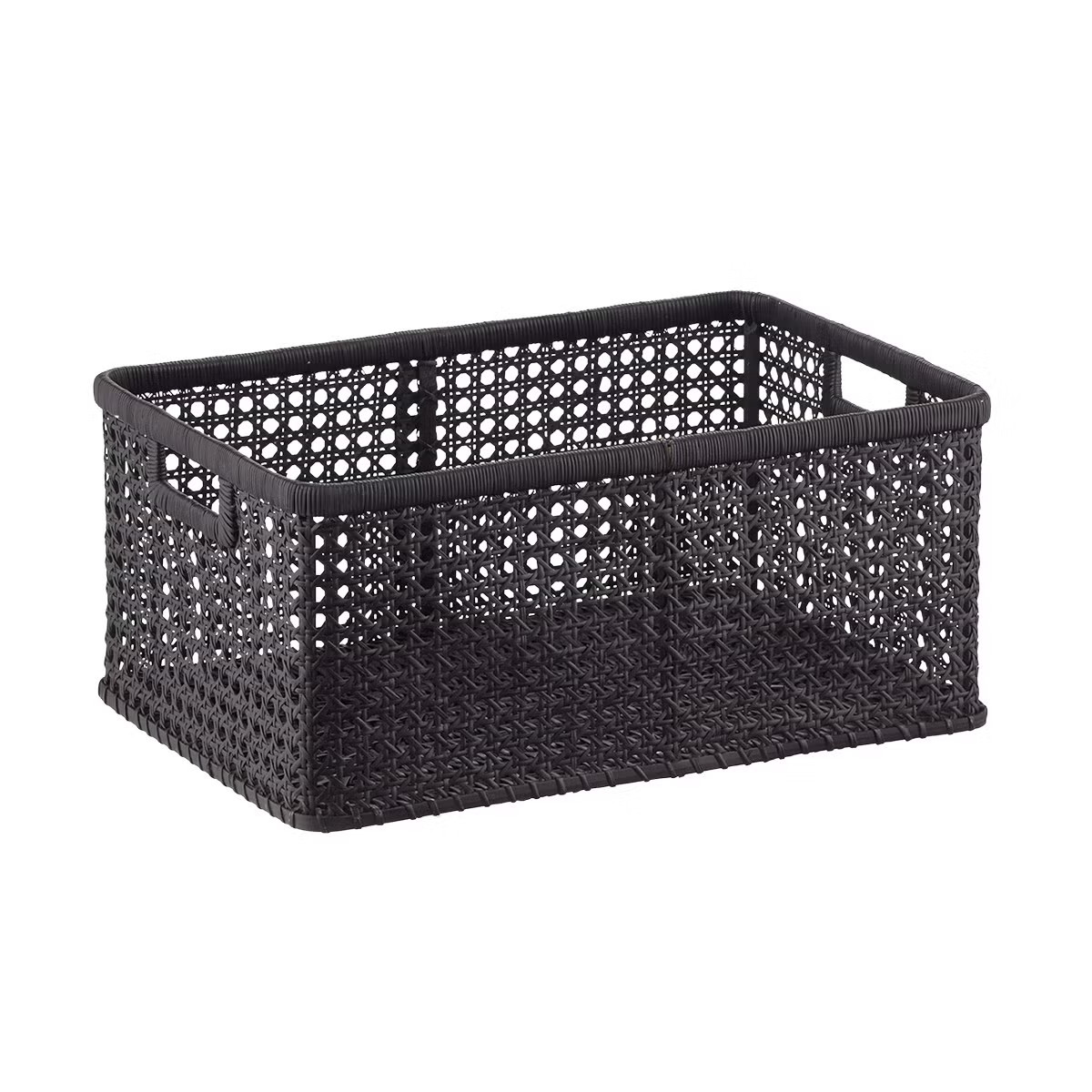Albany Cane Rattan Bins | The Container Store