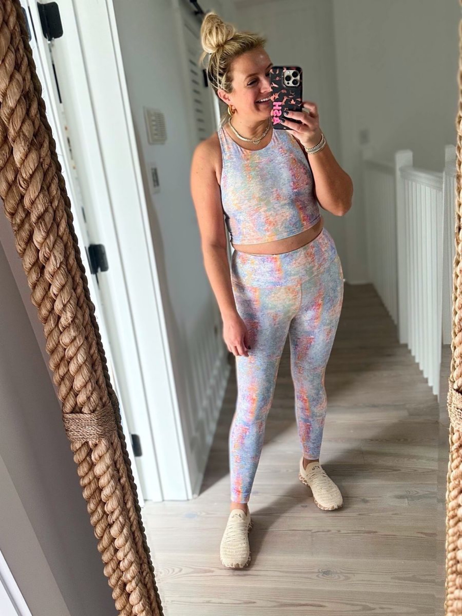 The cutest matching athleisure set from Avara! Loving this pattern. Wearing size small

#LTKstyletip #LTKunder100 #LTKSeasonal