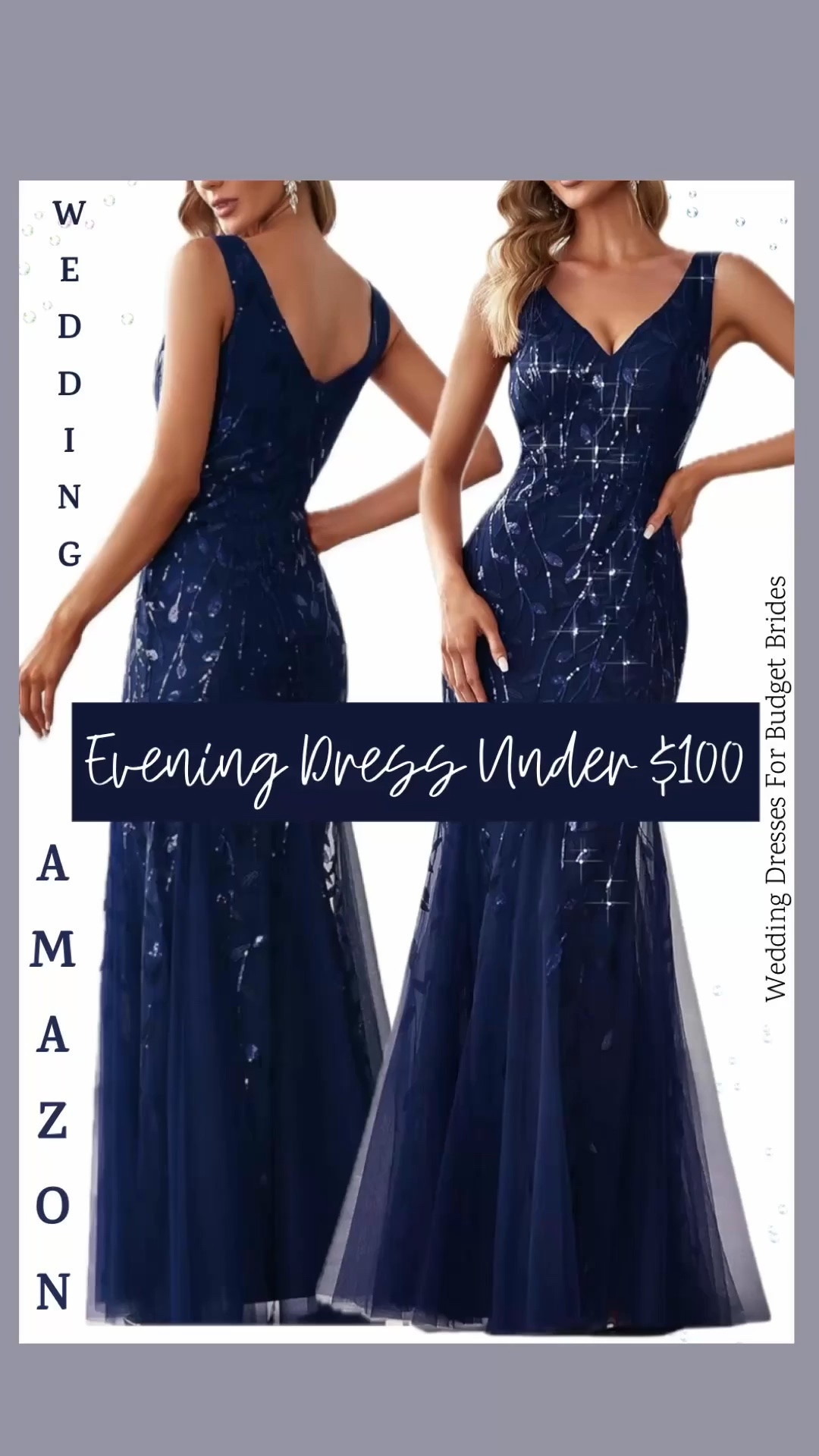 Best selling navy formal long dress on Amazon under $100. Other colors too!

Special occasion dress, wedding guest dress, formal dress, navy blue dress, evening dress, navy evening gown, amazon dress.

#LTKSeasonal #LTKWedding
