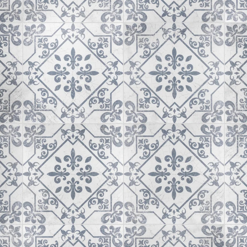 Atlantic 18" x 18" Ceramic Patterned Wall & Floor Tile | Wayfair Professional
