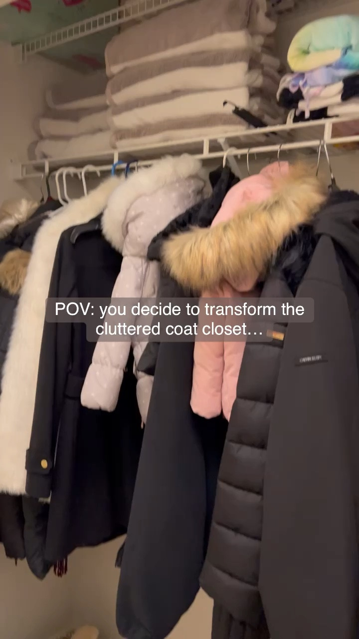 Mudroom transformation ✨ So happy we decided to remove the coat closet doors and make this an open, functional mudroom 🙌🏼 This is the space right off our garage and It looks so much nicer, while actually keeping us organized. Linking baskets, shoe organizers, and our marble tile + more details on @shop.ltk 

Remodel done by LT Remodeling & Carpentry Services 

________________
Mudroom. Entry way ideas. Mudroom ideas. Home renovation. Closet makeover. 

#mudroom #homerennovation #beforeandafter #homedesign #storagesolutions #homeorganization #shiplap #modernfarmhouse 

#LTKhome #LTKVideo