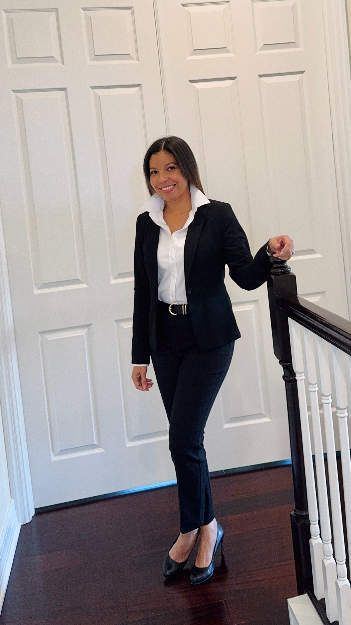 Affordable classic button down shirt & blazer! 

Timeless Wardrobe! Build a timeless wardrobe One Piece at a Time! 

Affordable Workwear | Work Outfit | Business Casual | Classic Wardrobe | Petite Fashion | Petite Style | White Button Up Shirt | Black Blazer | Wardrobe Essentials | Wardrobe Basics #amazonfashion #hm #LTKPetite

#LTKOver40 #LTKWorkwear #LTKFindsUnder100 #LTKStyleTip