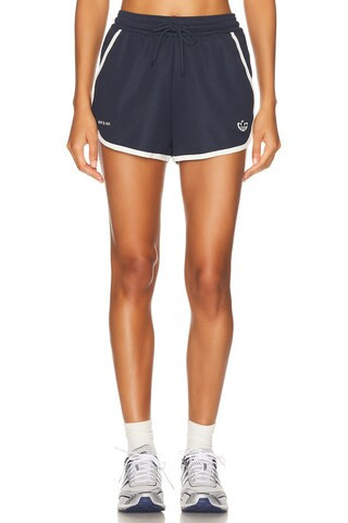 adidas Originals X Sporty & Rich Mini Short in Navy | FWRD 