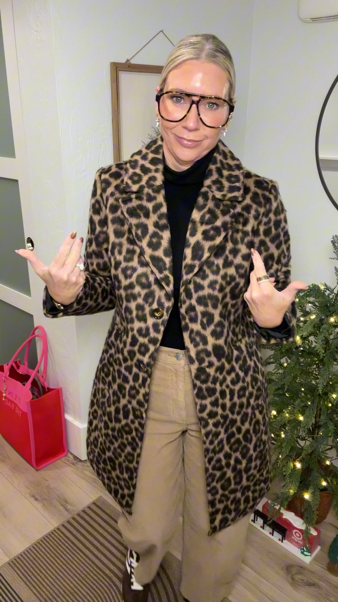 I’m obsessed with this leopard jacket! 

And I have to eat my words bc it’s starting to sell out! It’s such a great find, soft and comfortable and super warm. I’m wearing a small. 

Winter coat, fall coat, winter jacket, 

#LTKFindsUnder50 #LTKOver40 #LTKSeasonal