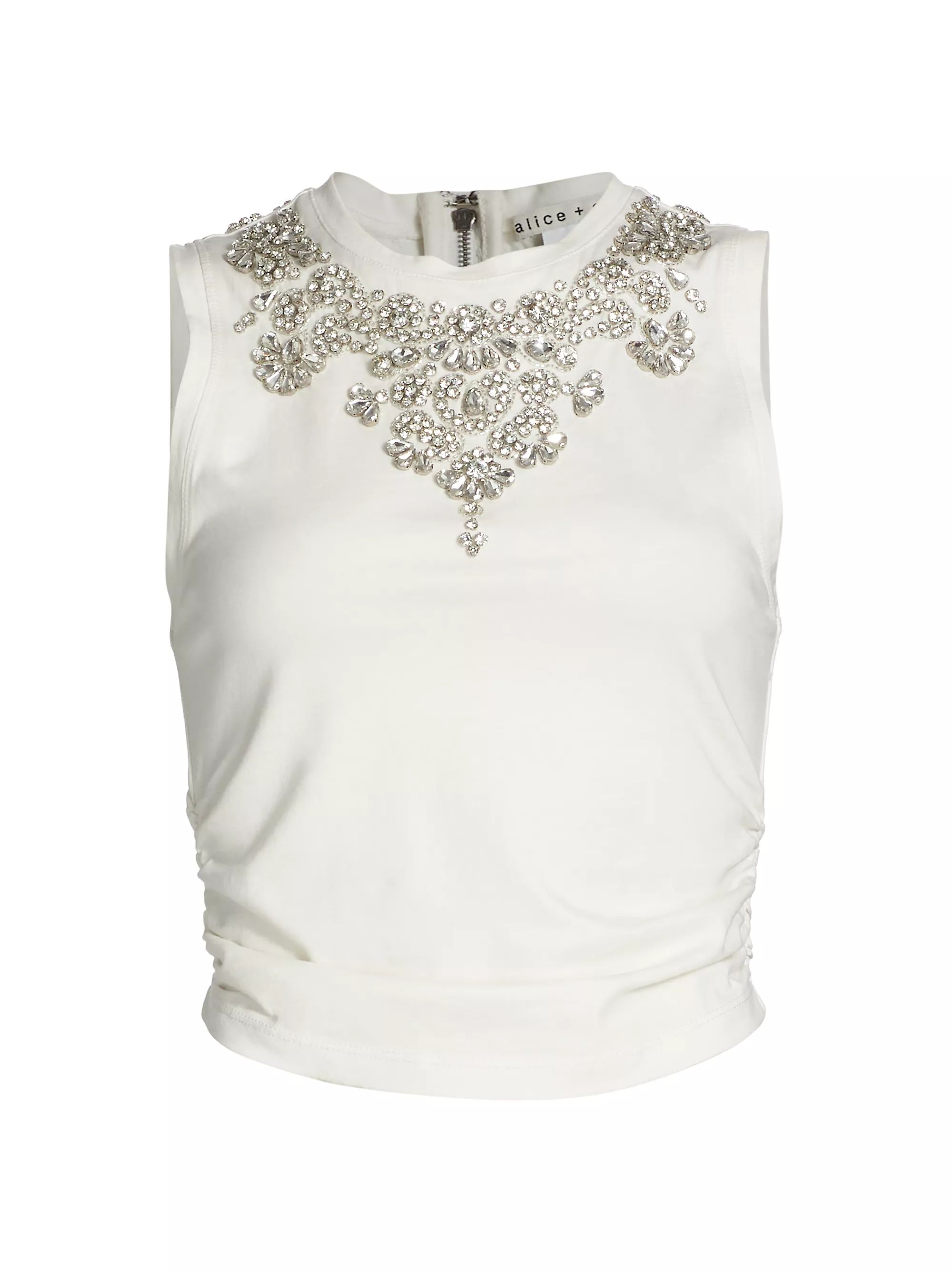 Kappa Embellished Cropped Tank | Saks Fifth Avenue