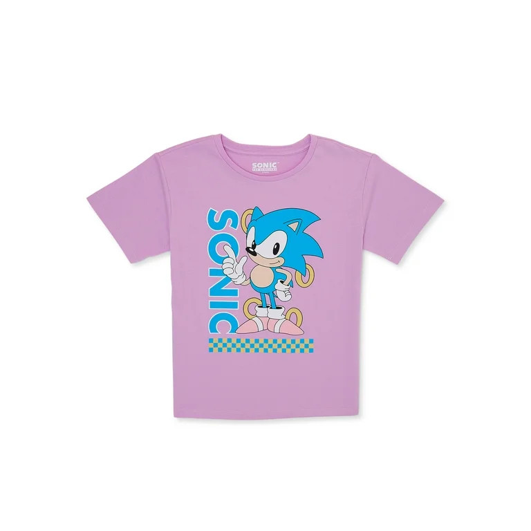 SEGA Girls Sonic Hedgehog Graphic T-Shirt | Walmart (US)