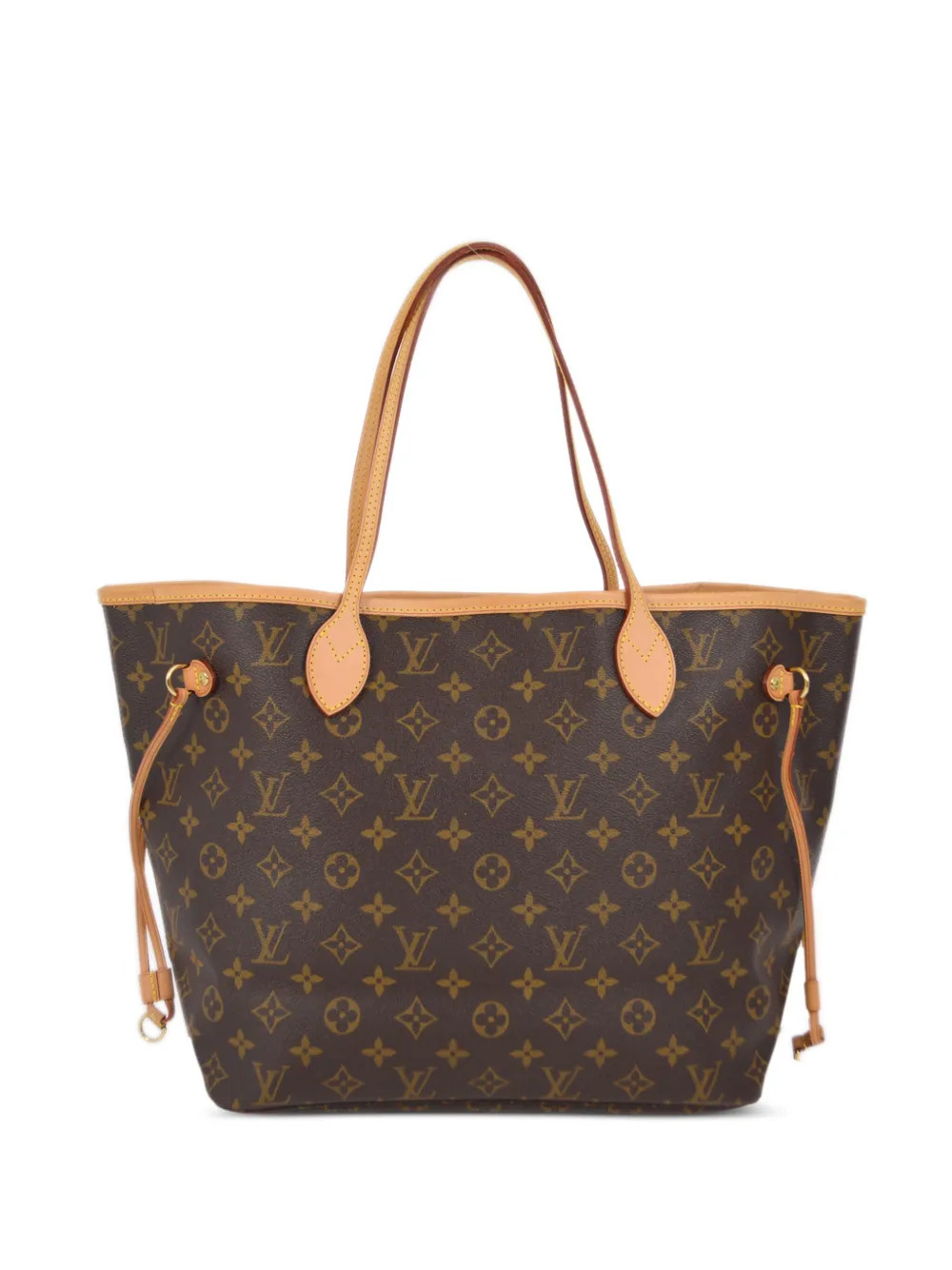 Louis Vuitton Pre-Owned 2008 pre-owned Neverfull MM Tote Bag | Brown | FARFETCH | Farfetch Global