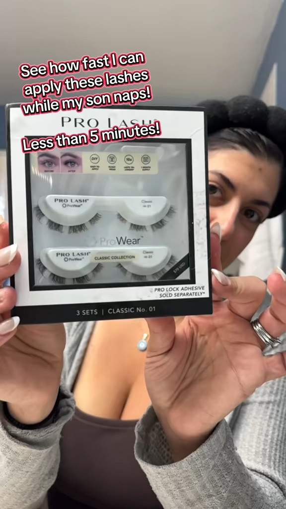 Did my lashes in less than 5 minutes while my son napped! If I can apply these myself, anyone can! And they last up to 10 days! 

#LTKStyleTip #LTKGiftGuide #LTKBeauty