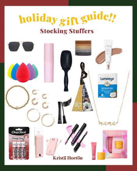 Shop my stocking stuffer gift guide!!

#womensstockingstuffers #stockingstuffwr #sunglasses #whiteningdtrips #hairties #earrings #bracelet #chapstick #charger #lipmask #beautysponge #tula #necklace #mascara #hairbrush #slintint #mama #ltkgiftguide

#LTKHoliday #LTKSeasonal