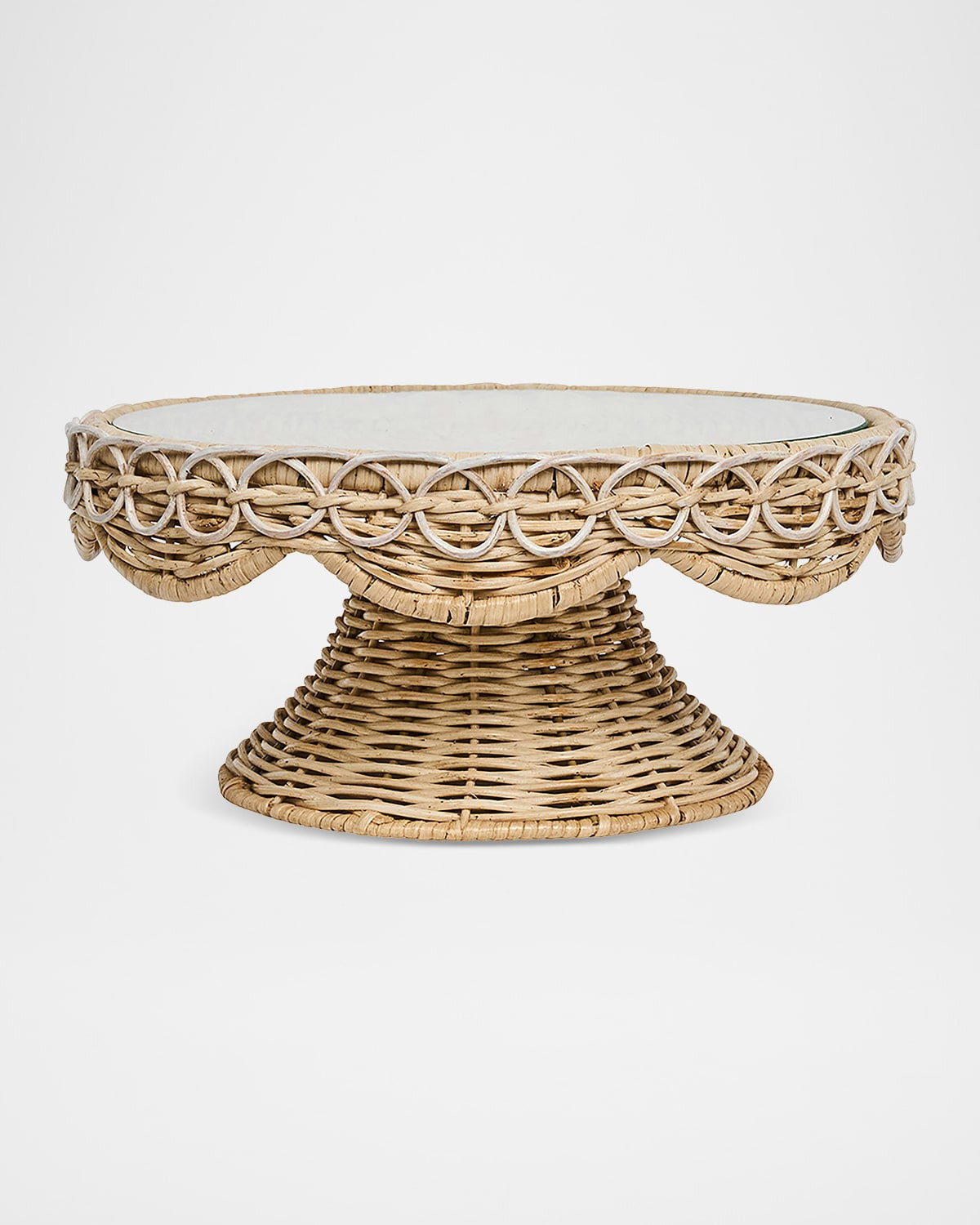 Provence Rattan Cake Stand | Neiman Marcus