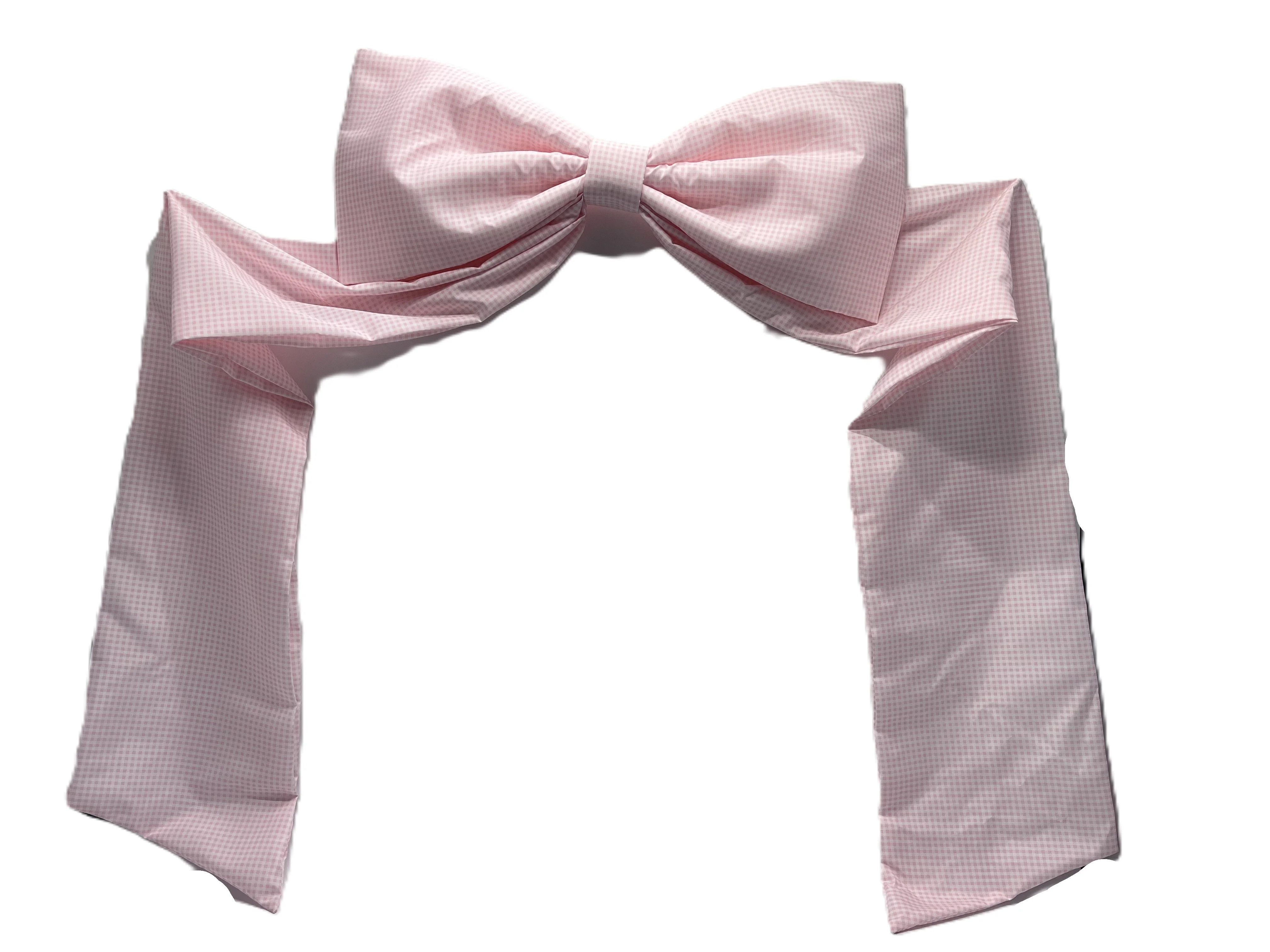 Oversized Gingham Easter Bow, Pink, 24” x 48”, by My Texas House | Walmart (US)