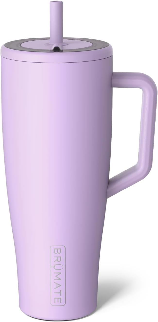 BrüMate Era 40 oz Tumbler with Handle and Straw | 100% Leakproof Insulated Water Bottle Tumbler ... | Amazon (US)