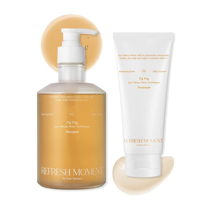 Refresh Moment Perfume Shampoo & Treatment 02 Fig Fog - Deep cleansing, Deep scent, Scalp care | Amazon (US)