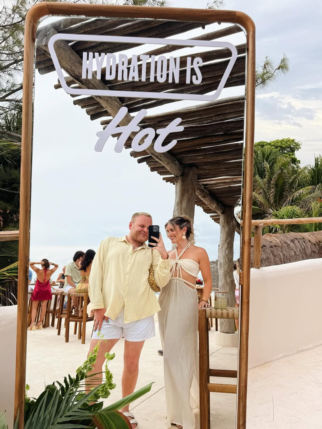 getting (de)hydrated in Mexico w my besties & @waterboycan
 

 #LTKStyleTip #LTKTravel