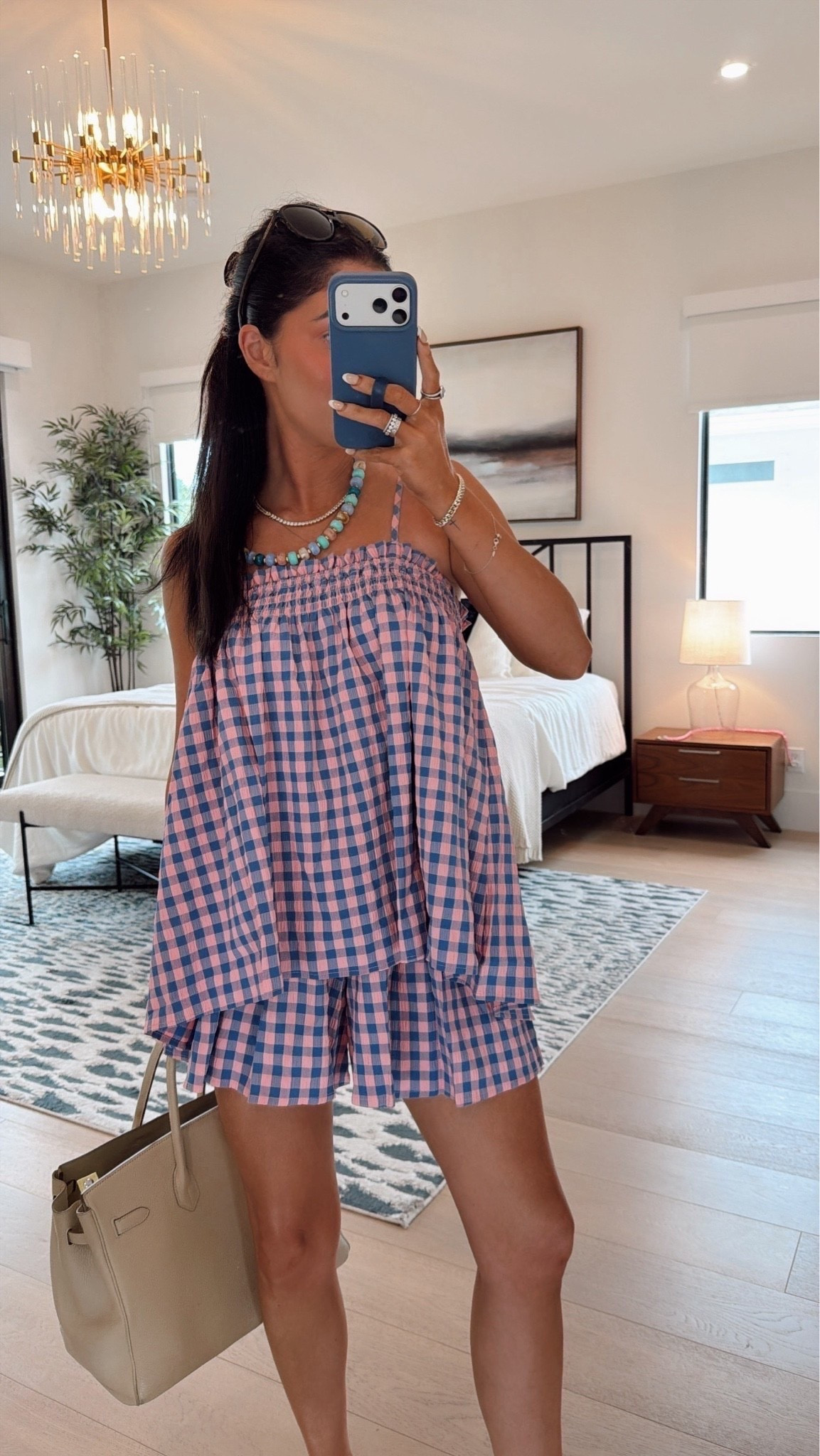 Head-to-toe Amazon look!🩵 Such a cutie piece. Super high waisted short and is very flattering! Adjustable straps as well. The perfect mom set! Wearing a size small.

Amazon fashion 
Amazon finds
Matching set
Mom outfit
Summer sandals

#LTKgrwm #LTKootd #LTKSeasonal