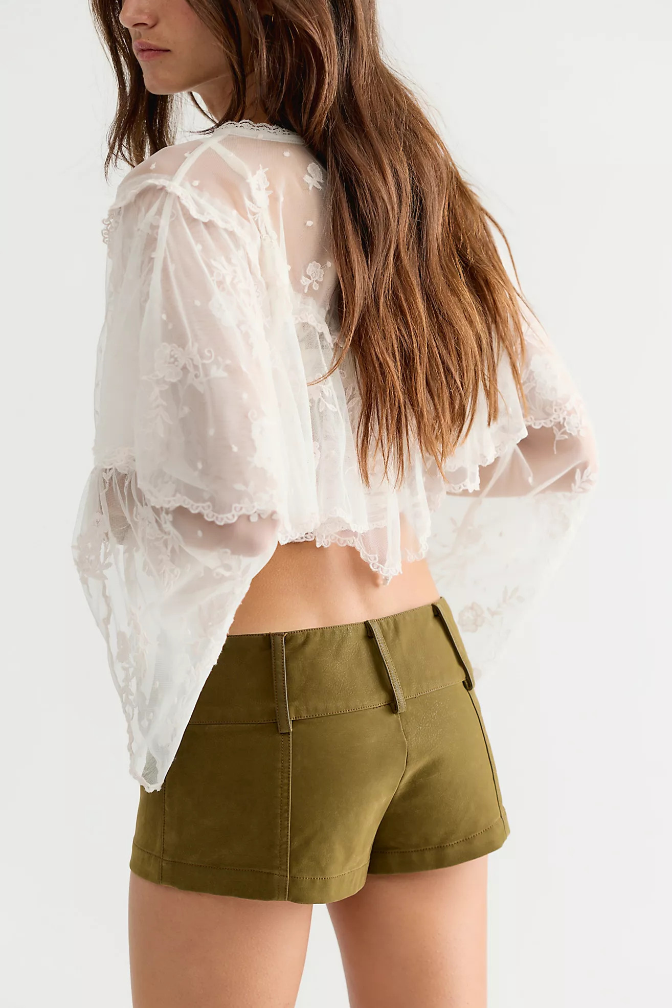 We The Free Ana Suede Micro Shorts | Free People (Global - UK&FR Excluded)