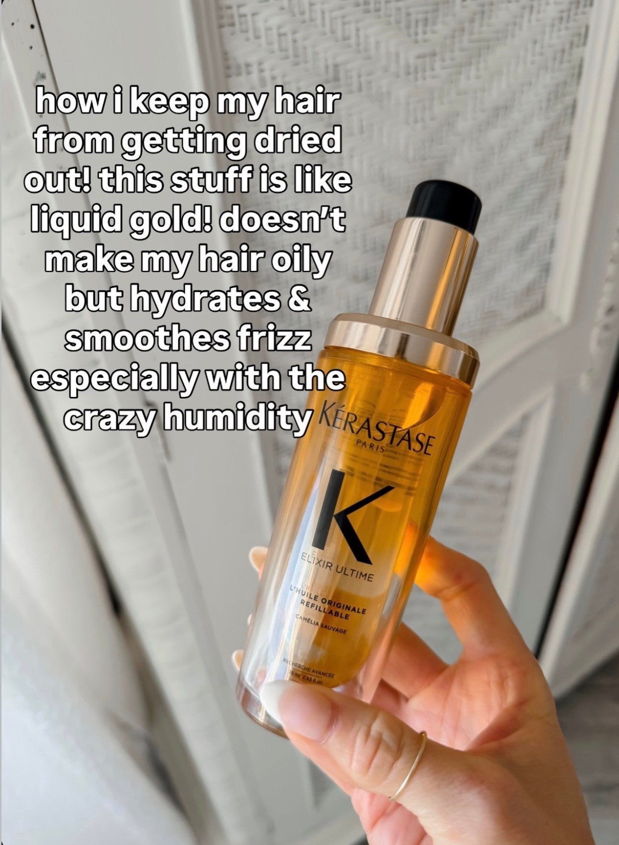 This is a MUST HAVE, especially in the summer with being in the ocean and pool! This smooths and hydrates your hair!

#LTKSeasonal #LTKmomlife #LTKBeauty