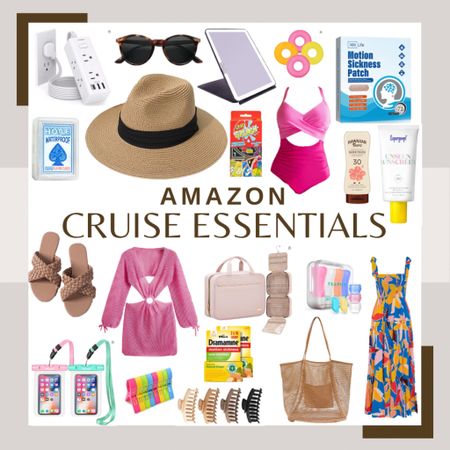 Amazon Cruise Essentials 

Cruise vacation, cruise packing list, beach vacation, travel packing guide, summer vacation, Amazon shopping, summer travel 

#LTKtravel #LTKSeasonal #LTKswim