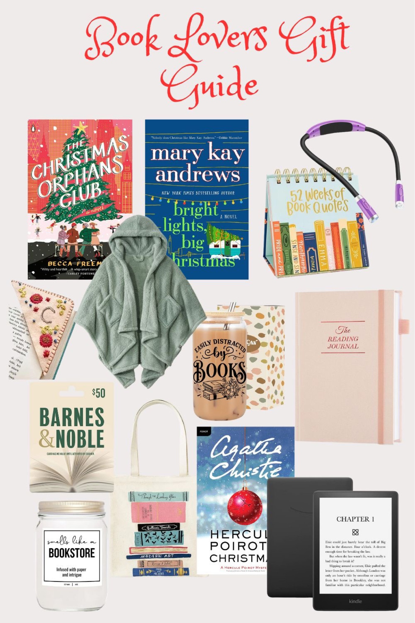 The perfect books and gifts for the book lover in your life!! 

#LTKHoliday #LTKSeasonal #LTKGiftGuide