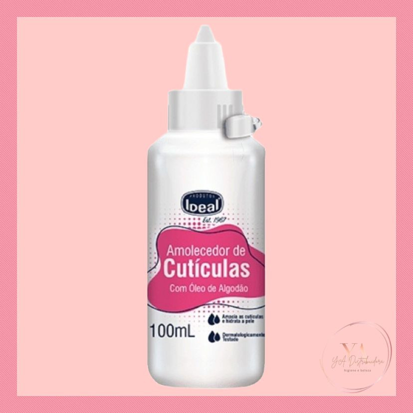 Amolecedor de Cutículas Ideal com Óleo de Algodão - 100ml | Shopee (BR)