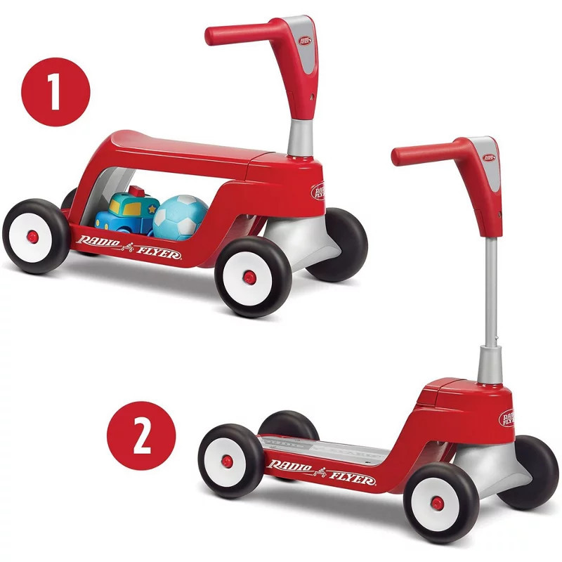 Radio Flyer Kids' Scoot 2 Scooter | Academy Sports + Outdoors