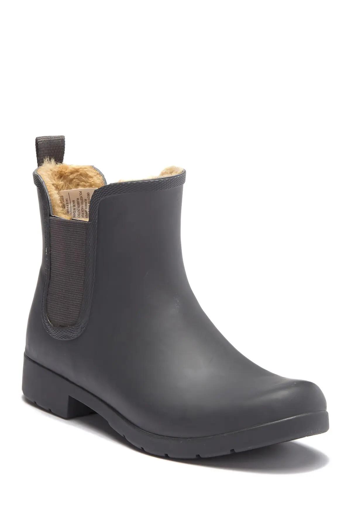 Chooka Eastlake Chelsea Faux Fur Waterproof Boot at Nordstrom Rack | Hautelook
