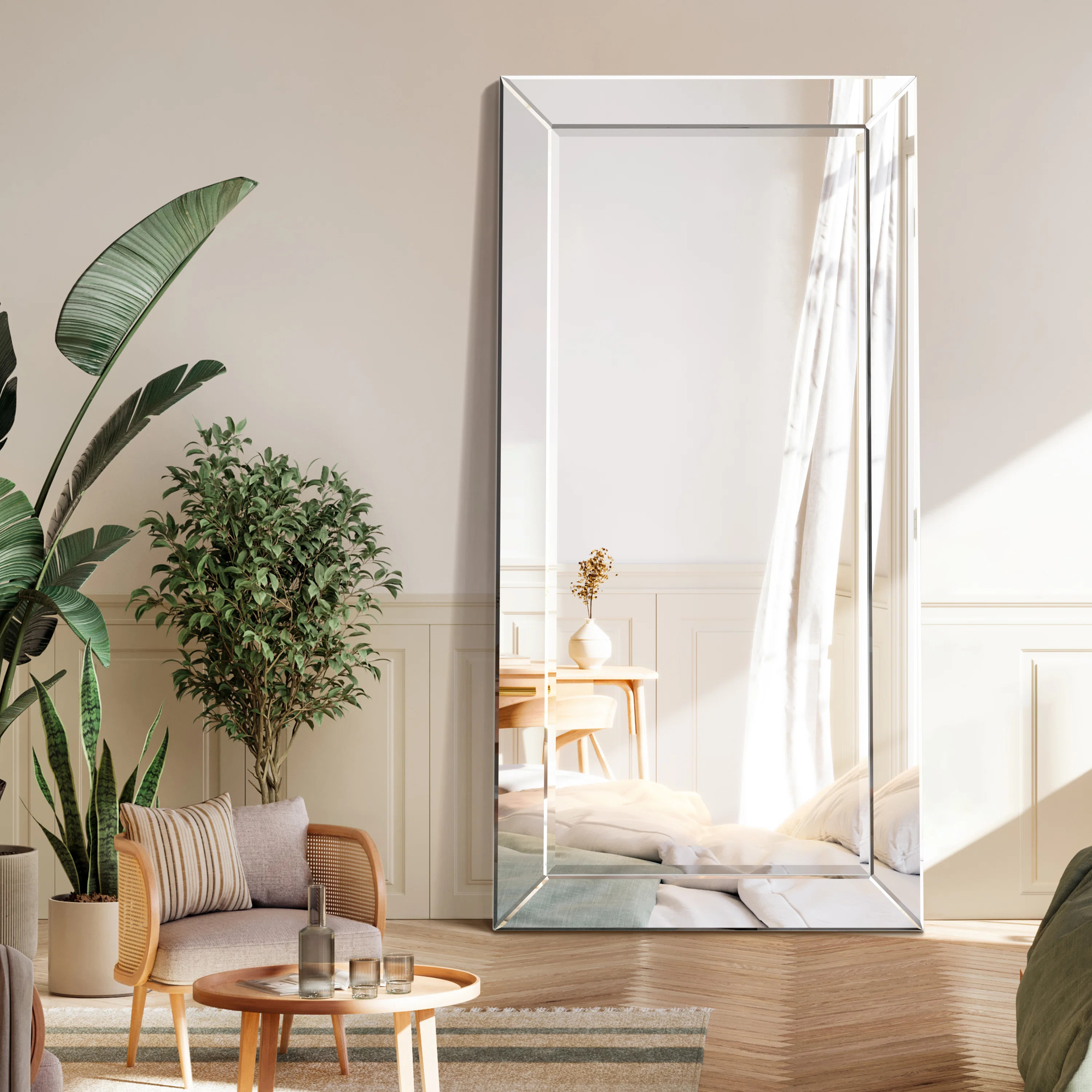 Patrie Glass Rectangle Mirror | Wayfair North America