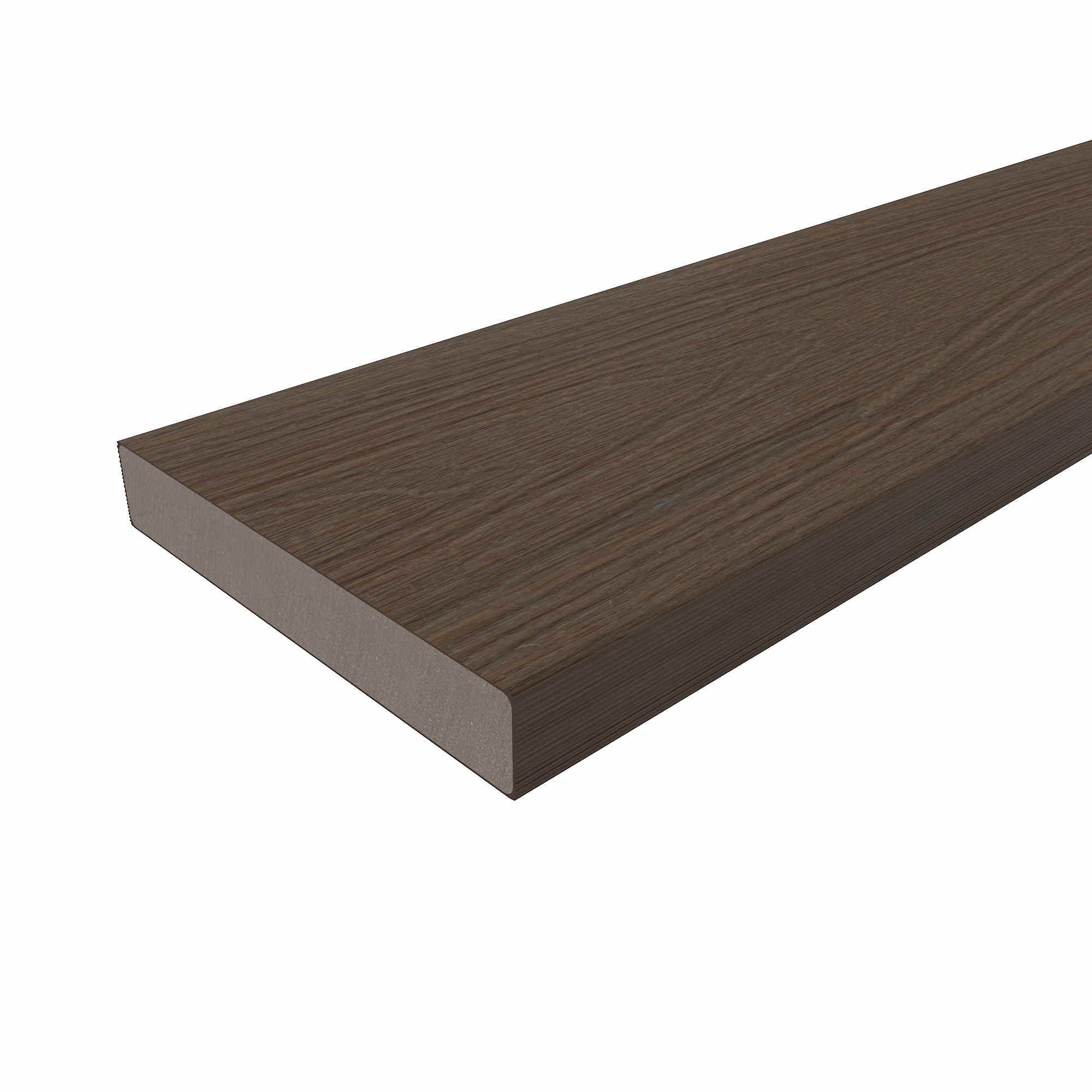 NewTechWood Cortes PLUS 1-in x 6-in x 16-ft Brazilian Ipe Square Composite Deck board one_size in Brown | US07-16-G9-IP | Lowe's