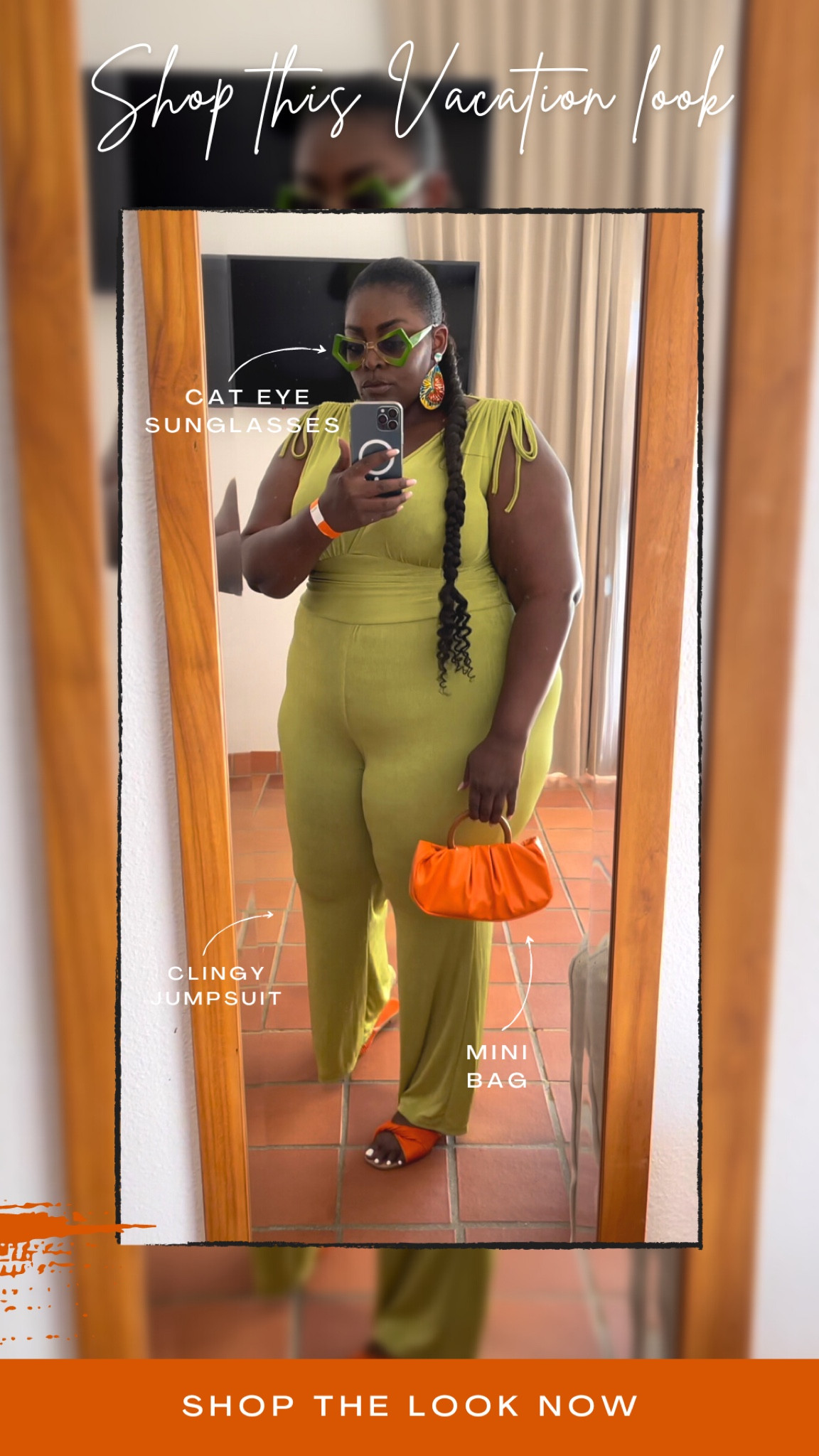 This jumpsuit is so stretchy. It’s my go-to piece when I’m feeling a little bloated, but I still make it look cute. The material hugs the curves and it moves along with my body. Love this piece. Paired it with a pop of Orange accessories all from SHEIN (Note: Note: One or more products might be sold out and similar item(s) might be recommended). Follow @darkbeautyl on LTK for more plus size fashion inspo and tips.

#LTKunder50 #LTKcurves #LTKFind