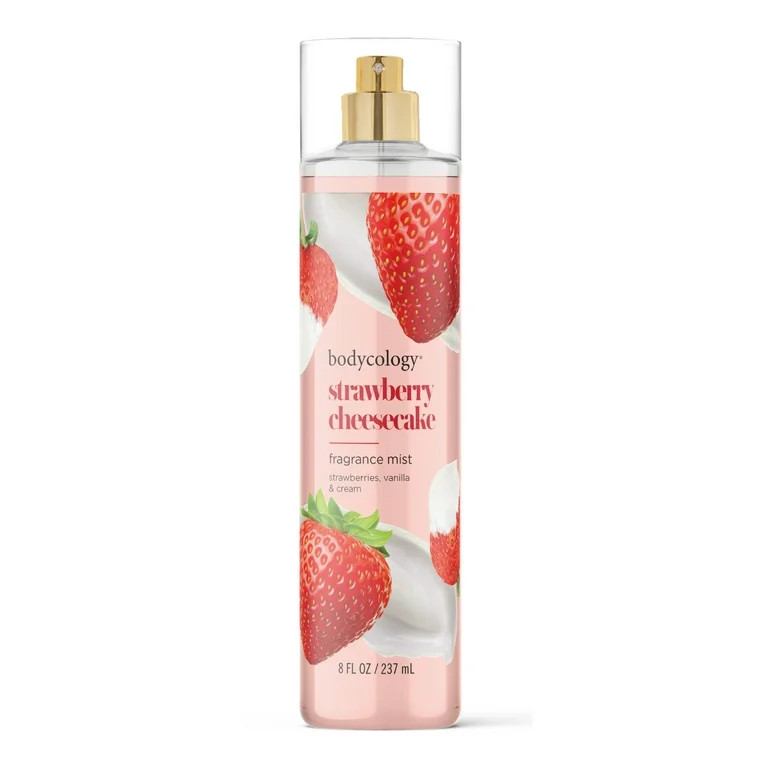 Bodycology Fragrance Body Mist, Strawberry Cheesecake, 8 fl oz | Walmart (US)