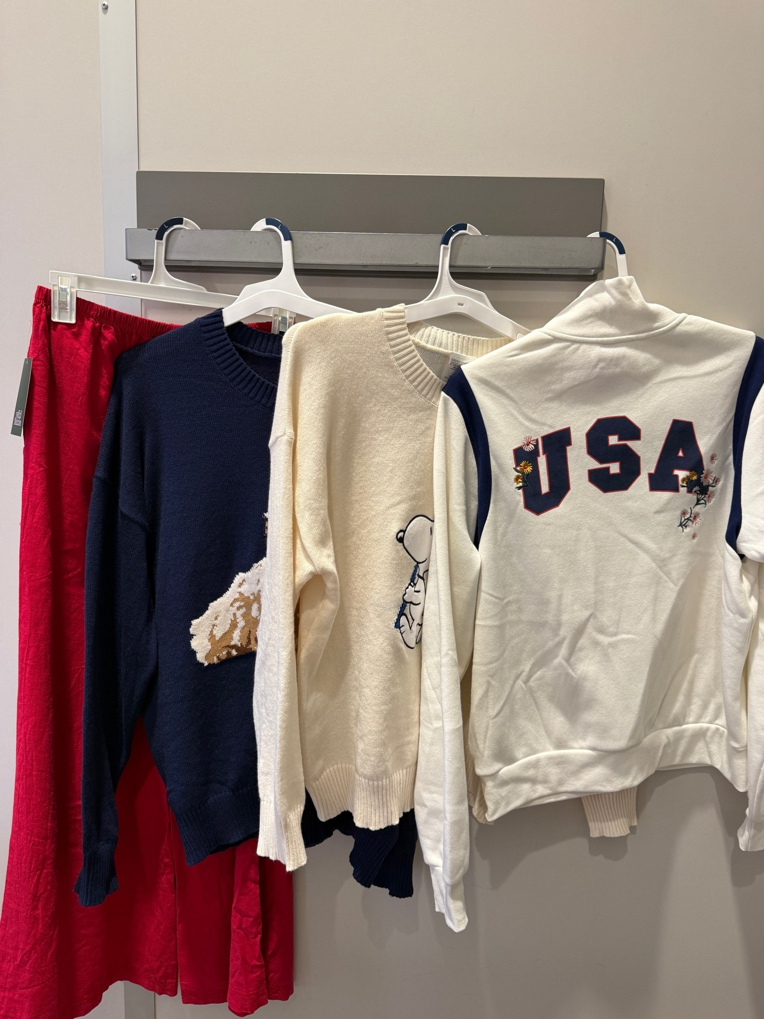 Shh 🤫 Let’s let this Americana Zip up be our little secret! It’s available in all sizes right now. I haven’t seen anyone talking about if. Try On coming later today but this USA zip up is high risk sell out and it is so nice! I love the embroidery and the sweet little flowers.  The inside is so plush and cozy! Great for those cool summer nights. Try on coming later today! The entire try on is so good!! ♥️💙. #target #targetstyle #tallgirl

#LTKgrwm #LTKSeasonal #LTKTall